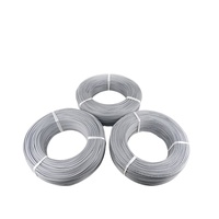 Câble d'alimentation électrique UL2547 24AWG Noir Isolé PVC Gainé Blindé Fil Câble Multi-brins Étamé Cuivre Toronné
