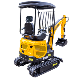 Produits les plus vendus : Mini-excavatrice sur chenilles robuste, hydraulique et productive pour travaux de construction Ht1 - Product Image 5