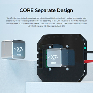 Hot CUAV Open Source PIX X7 PRO GPS-Flugs teuerung M8N V2 <span class=keywords><strong>3</strong></span> Pro RC Drohne Quadcopter Teile UAV-Zubehör - Product Image 3