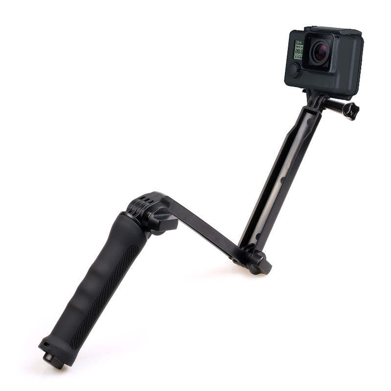 HONGDAK Sales Well Sport Camera Accessories Monopod Selfie Stick with Adapter and Screw for GoPro Camera and Phone