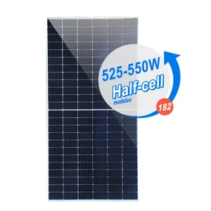 China Half Gesneden Monocel Zonne-Energie Paneel 500 / 535 / 540 / 545 / 550 / 1000 Watt Zonnepanelen Eu Voorraad