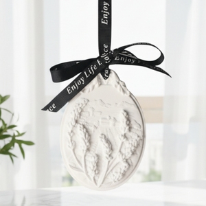 Lavande <span class=keywords><strong>parfum</strong></span>ée suspendue voiture garde-robe désodorisant céramique arôme plâtre pierre porcelaine huile essentielle diffuseur <span class=keywords><strong>de</strong></span> <span class=keywords><strong>parfum</strong></span> <span class=keywords><strong>de</strong></span> <span class=keywords><strong>maison</strong></span> - Product Image 1