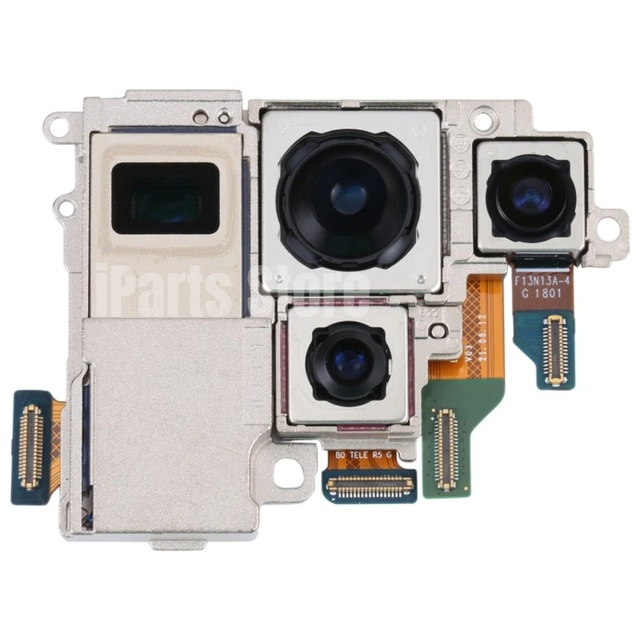 IPARTS Replacement Back Cameras for Samsung Galaxy S22 Ultra 5G SM-S908B SM-S908E SM-S908U Rear Camera Module Flex Cable OEM