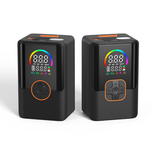 Démarreur portable 6-en-1 : booster de batterie de <span class=keywords><strong>voiture</strong></span>, chargeur de batterie externe, pack de batteries au lithium, pompe à air pour pneus, <span class=keywords><strong>gonfleur</strong></span> de pneus avec lumière - Product Image 4
