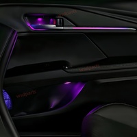 Bande décorative électro-plaquée pour Toyota Camry 9ème génération, éclairage ambiant LED, éclairage intérieur de voiture, pièces automobiles