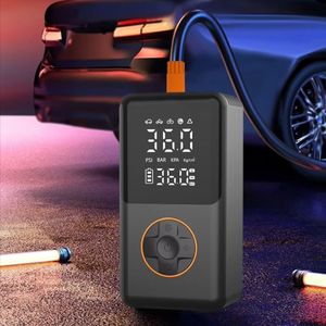 CLAUTOOL pompe à air haute puissance batterie externe Portable Jump Starter batterie Booster affichage numérique sans fil gonfleur chargeur câbles - Product Image 5