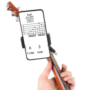 Support de téléphone pour <span class=keywords><strong>guitare</strong></span> électrique avec capo, en fer et ABS, pour <span class=keywords><strong>tablature</strong></span> - Vente en gros - Product Image 2