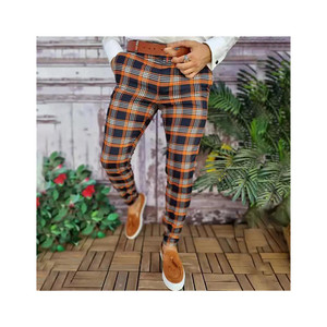 <span class=keywords><strong>Pantaloni</strong></span> Slim Fit <span class=keywords><strong>a</strong></span> <span class=keywords><strong>Righe</strong></span> Vintage da <span class=keywords><strong>Uomo</strong></span>, Nuovi <span class=keywords><strong>Pantaloni</strong></span> Casual <span class=keywords><strong>a</strong></span> Vita Media Elasticizzati - Product Image 6