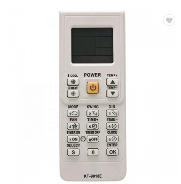 Télécommande Universelle Pour Climatiseur Aux - Modèle KT-9018E (batteries AAA Non Incluses)