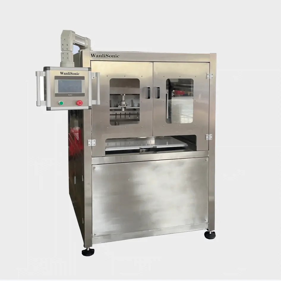 Máquina cortadora de delicias turcas por ultrasonido, bomba de aceite de CC, equipo de la industria alimentaria de panadería, producto caliente 2019 para hornear pasteles 580