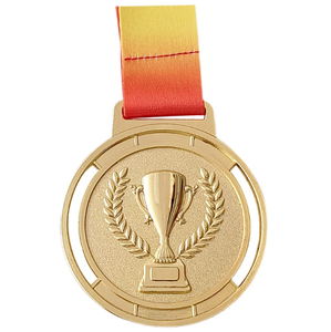 Ensemble de trophées de football en or 3D de luxe |   Médailles personnalisées de forme ronde pour cérémonie de remise de prix |   Ensemble de prix sportifs en gros - Product Image 6