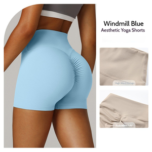 Pantalones de Yoga de Cintura Alta para Mujer, al por Mayor, de Alta Calidad, Personalizados, Ecológicos, Transpirables, de Secado Rápido, 100% Algodón - Product Image 3