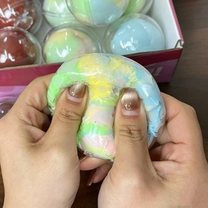 Crispy Handmade Chocolate <b>Balls</b> Super Soft Wax <b>Ball</b> Slow Rebound Decompression Toys Wholesale <b>Squeeze</b> Toy for Stress Relief - Product Image 6