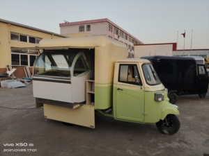 Chariot à hot-dogs mobile de haute qualité <span class=keywords><strong>Piaggio</strong></span> Ape, chariot à churros électrique miniature à vendre, camion de nourriture électrique Ape <span class=keywords><strong>Piaggio</strong></span> - Product Image 3