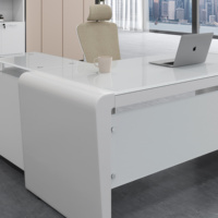 Meubles de bureau modernes de luxe pour la maison, bureau d'ordinateur, mobilier de bureau, poste de travail moderne