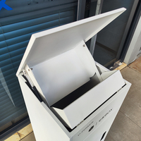 Grande boîte en acier imperméable de baisse pour le système durable de la livraison de lettre de gestion de colis