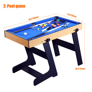 Venta al por mayor interior 5-en-1 mesa <span class=keywords><strong>de</strong></span> bolas multifuncional todo tipo <span class=keywords><strong>de</strong></span> mesas se pueden utilizar mesa <span class=keywords><strong>de</strong></span> juegos para niños adultos - Product Image 5