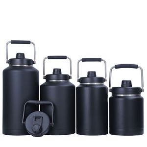 128 oz Large Sports Water Bottle <b>Metal</b> 1 Gallon Water Jug for Drinking Stainless Steel Water Bottles - Product Image 1