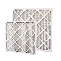 Filter Udara Industri Pengganti Filter AC Filter Udara Masuk Peralatan Pembersih Udara Jaring Aluminium Kartrid Filter PP 24x24x2