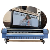 Nouvelle imprimante jet d'encre à solvant haute vitesse pour extérieur, tête Bheng Konica 512i, 4/8, 3,2 m, traceur automatique pour bâches, autocollants et mailles en vinyle