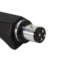 Coque de tête de stylet de lecteur de disques vinyle en alliage d'aluminium pour cartouche de plateau tournant