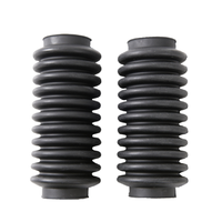 Cache-poussière souple en caoutchouc silicone sur mesure pour véhicules et machines, marque Newayrubber, modèle NWRP, couleur noire