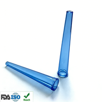 Tube en plastique PP de haute qualité 98 mm – Contenant hermétique anti-humidité pour cigarettes avec couvercle résistant aux enfants, sérigraphié