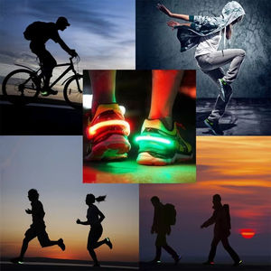 Clip Luminoso LED para Zapatos, con Logotipo Personalizado, para Correr al Aire Libre, Seguridad Nocturna, Luz Brillante Intermitente, para Deportes y Ciclismo, Venta al Por Mayor - Product Image 5