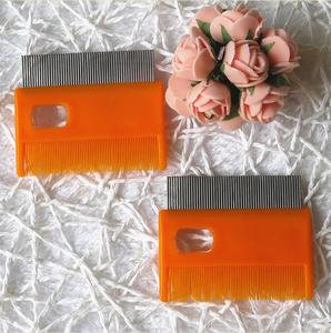 卸売ステンレス鋼針カスタムロゴ学校児童用プラスチックシラミ卵シラミノミダニ櫛拡大鏡付き - Product Image 3