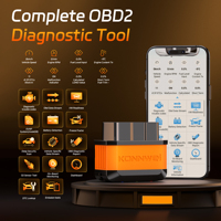 Escáner OBD2 Konnwei KW905 Directo de Fábrica, ELM327 BT 5.3 v 1.5 25K80, Escáner Bluetooth para Automóviles, para Códigos de Error del Motor de Automóviles Universales