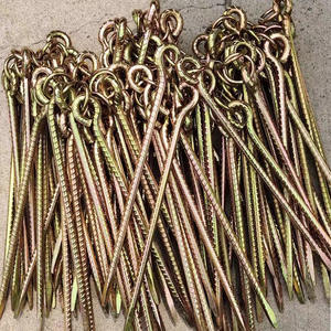 Ancres à picots en acier au carbone zingué, type crochet, <span class=keywords><strong>pour</strong></span> fixation sur bois et béton - Product Image 5