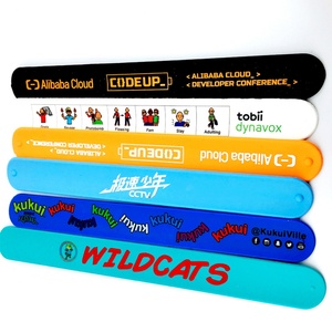 Youmigift Wholesale Halloween Pvc Silicone <b>Slap</b> Bracelet <b>Band</b> <b>Slap</b> <b>Band</b> Bracelet Halloween Pumpkin <b>Slap</b> Wristband Bracelet - Product Image 1