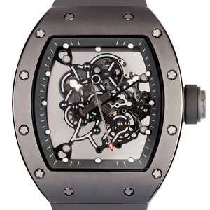 Reloj Mecánico Tourbillon Esqueleto de Alta Calidad, Exquisito y Totalmente Funcional con Correa de Goma, Reloj de Negocios con Hora <span class=keywords><strong>Mundial</strong></span> - Product Image 2