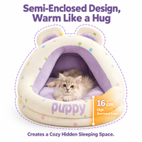 Lit pour animaux de compagnie OEM ODM, lit douillet pour chat, lit pour petit chien, fournisseur en gros