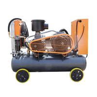 Compresor de aire portátil Kaishan 185CFM tipo tornillo 8bar 5.2m ³/min eléctrico para martillo Jack y taladro de roca