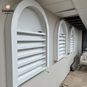 Mobilier de salon de coiffure personnalisé avec LED |   Stations de coiffure et postes de travail écologiques, armoires de présentation |   Solution de conception de salon tout-en-un - Product Image 4