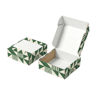 Boîtes d'emballage personnalisées, fabrication en usine, boîte d'expédition en carton ondulé imprimée de luxe, emballage réutilisable pour l'expédition de cosmétiques