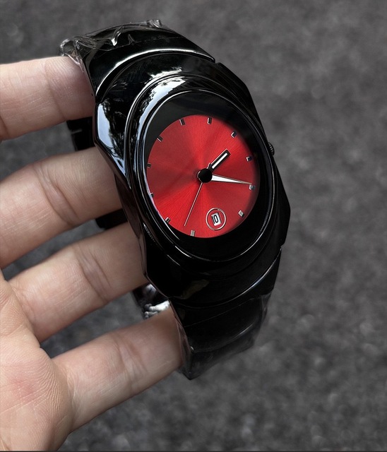 Men's Alien Quartz Watch, Fashionable Trendy Brand, Premium Ins-style Niche Design Wristwatch