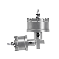 Broca de Aleación para Acero Inoxidable, Kit de Brocas de Cadena con Vástago Grueso, Broca de Carburo para Metal, Brocas Nuevas para Taladro y Fresadora