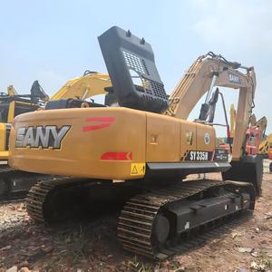 รถขุดมือสองคุณภาพสูง SANY SY335H รถขุดไฮดรอลิกแบบตีนตะขาบ รุ่นปี 2023 พร้อมปั๊มไฮดรอลิกและเกียร์บ็อกซ์สำหรับงานขุดเหมือง ได้รับมาตรฐาน CE - Product Image 1
