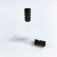 Botol Semprot Parfum Mini 1.5ml 2ml Kaca Matte Berkualitas Tinggi dengan Sablon