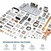 Piezas Metálicas Estampadas Personalizadas OEM ODM, Fabricación de Acero Inoxidable, Aluminio y Cobre, Componentes Metálicos Pequeños de Precisión para Electrónica