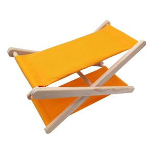 Folding Plastic Solid Wood Fabric <b>Beach</b> <b>Chair</b> Pillow Folding <b>Beach</b> Headrest - Product Image 2