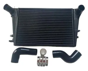 Intercooler de aluminio para Volkswagen Golf MK7 MK5 Mk6 GTI S3 TT, kit de intercooler de engrosamiento modificado EA888