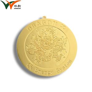 Moneda de Recuerdo de Aleación de Zinc de Color Dorado, Estilo Chino, Diseño Original de Fábrica, Último Modelo - Product Image 2