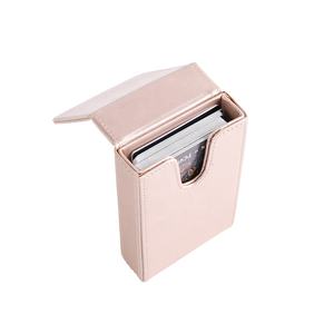 Boîte à cartes de <span class=keywords><strong>tarot</strong></span> portable personnalisée en cuir PU écologique imperméable de luxe rectangulaire de conception nouvelle - Product Image 4
