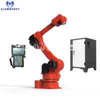 Robot de palettisation industriel CLAWROBOT pour soudage à l'arc, 6 axes, charge utile de 60 kg, moteur servo-électrique, pulvérisation, chargement, déchargement, ramassage