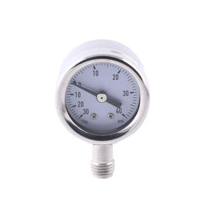 เกจวัดแรงดันสุญญากาศแบบเรเดียล 40 มม. ผลิตจากเหล็กกล้าทั้งหมด พร้อมตัวเรือนสแตนเลส 304 และข้อต่อสแตนเลส จัดจำหน่ายโดยผู้ผลิต - Product Image 4