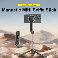 Trépied flexible pour selfie Telesin, support pour diffusion en direct, trépied flexible pour téléphone portable à 360 degrés