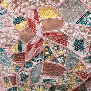 Tissu brodé à paillettes brillant, de haute qualité et conception à la mode, nouvelle collection - Product Image 1